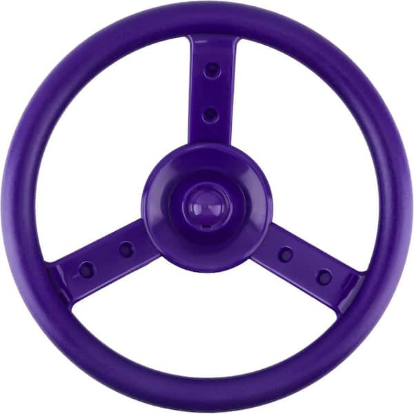 Playground Steering Wheel Pirate Ship Playset for Outdoor Backyard Treehouse Jungle Gym Purple 1 Piece