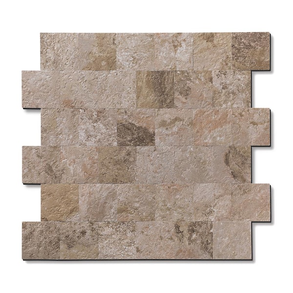 Yipscazo le Collection Persia Grey 12 in. x 12 in. PVC Peel and Stick Tile