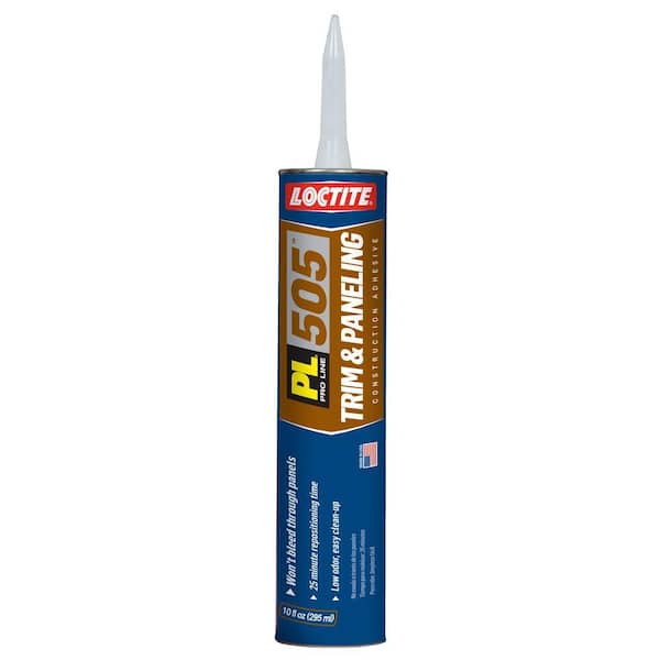 Loctite PL 505 10 fl. oz. Paneling and Trim Construction Adhesive (12-Pack)