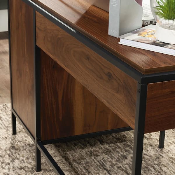 48 Dark Walnut and Iron Base Home Office Desk - Terra Nova Designs