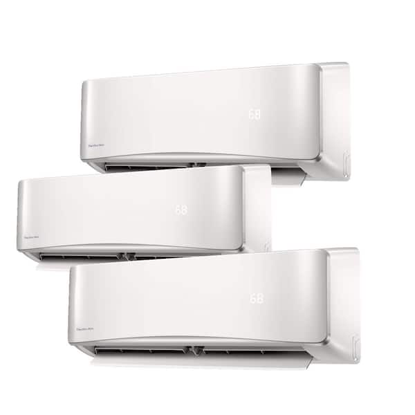 DuctlessAire 21 SEER 27, 000 BTU 2.25 Ton 3-Zone Ductless