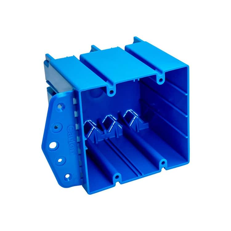 Carlon 2-Gang 47 cu. in. Electrical PVC New/Old Work Electrical Box (B249B)