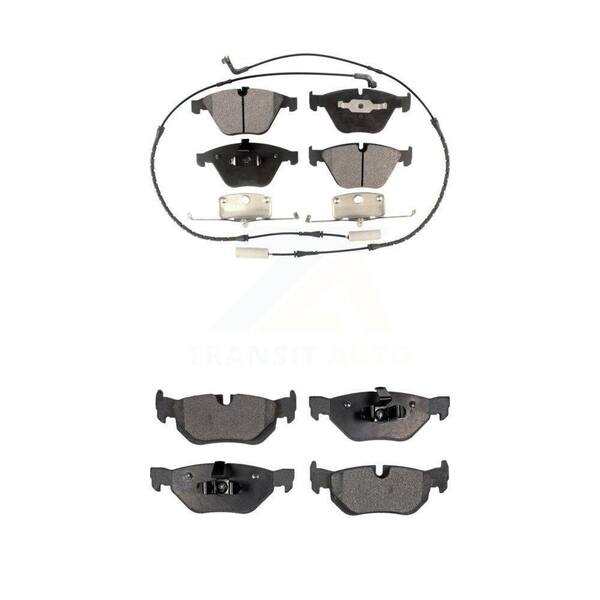 TEC Front Rear Ceramic Brake Pads Kit For BMW 328i xDrive X1 328xi 323i KTC-100476