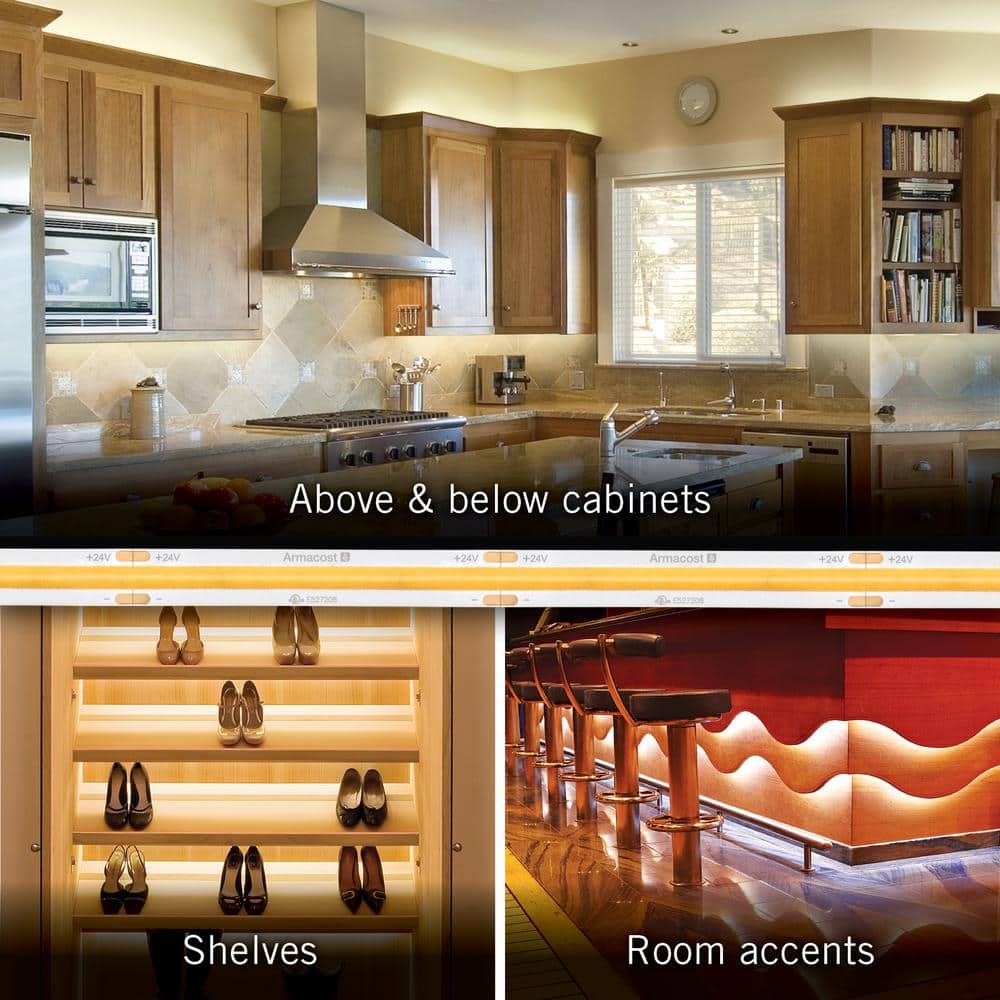 RibbonFlex Pro 8-Foot Warm White LED Tape Light