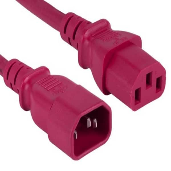 SANOXY 4 ft. 18 AWG Computer Power Extension Cord (IEC320 C13 to