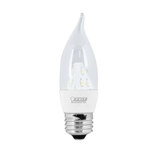 Feit Electric 25W Equivalent Soft White (3000K) CA Clear Standard Base LED Light Bulb