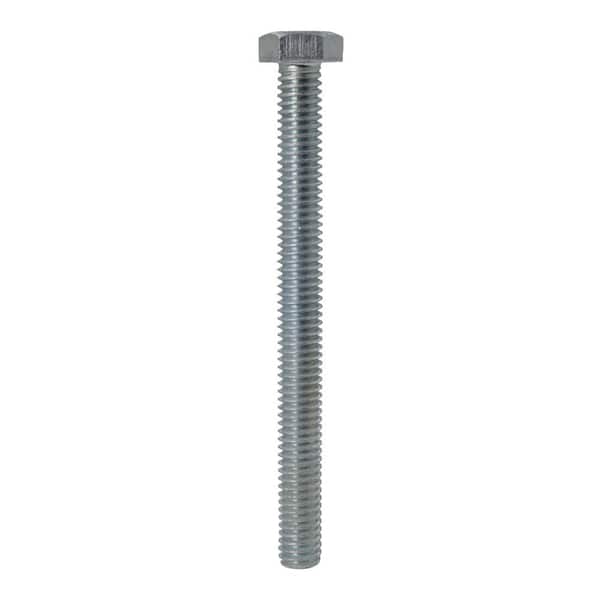Everbilt 5/16 in.-18 x 3-1/2 in. Zinc Plated Hex Bolt 800766 The Home  Depot
