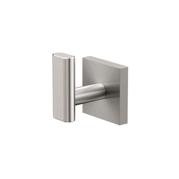 Gatco Form Robe Hook in Brushed Nickel 5335BN - The Home Depot