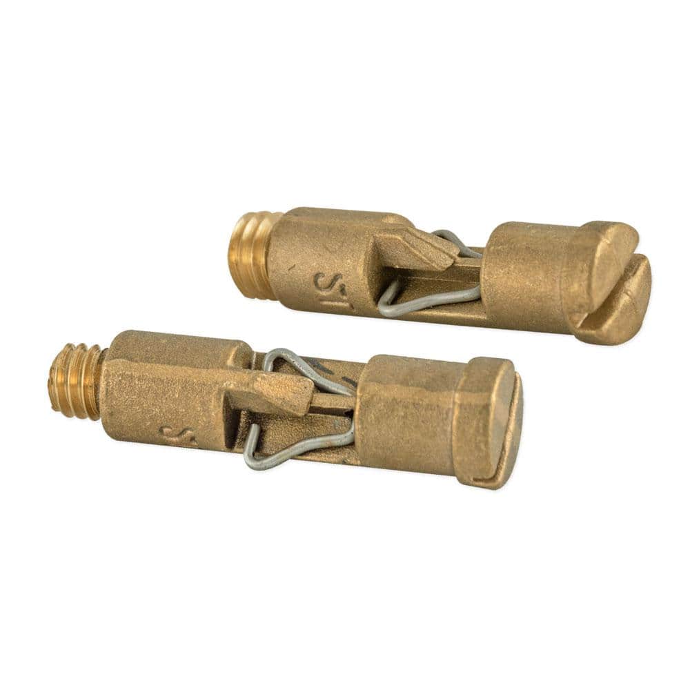 Chrome Plated Push/Pull Bathtub Drain Stopper with Brass Stem