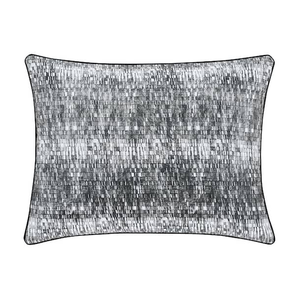 Unbranded Benson Black Cotton Standard Sham