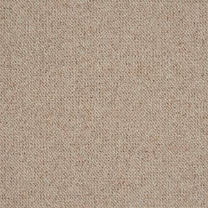 Bismarck - Stone - Brown 13.2 ft. 28 oz. Wool Berber Installed Carpet