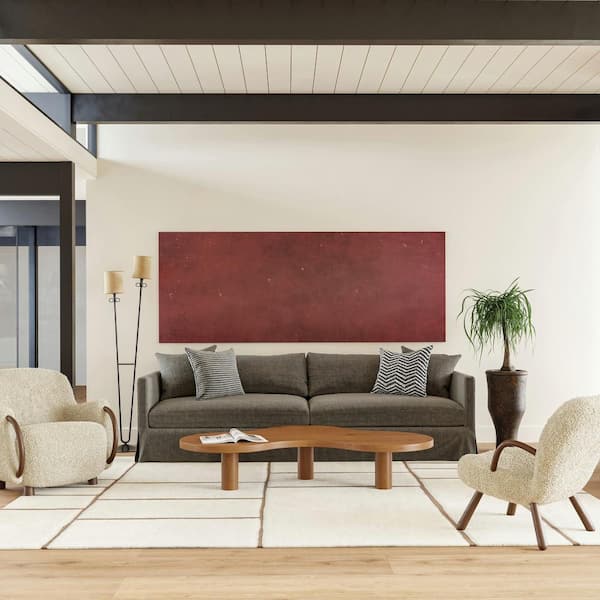 RUGS USA Brega Geometric New Zealand Wool Cream 3 ft. x 5 ft. Area Rug