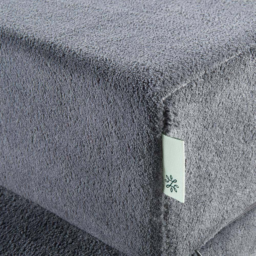 Large Charcoal High-Density Foam Pet Stairs