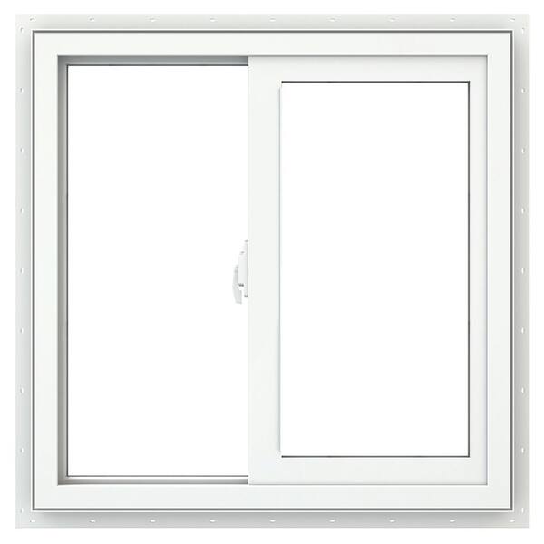 JELD-WEN V-2500 Series 35.5 in. W x 23.5 in. H Left-Handed White