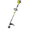 Ryobi Part # RY252CS - Ryobi 25 Cc 2-Stroke Attachment Capable Full Crank  Curved Shaft Gas String Trimmer - Trimmers & Edgers - Home Depot Pro