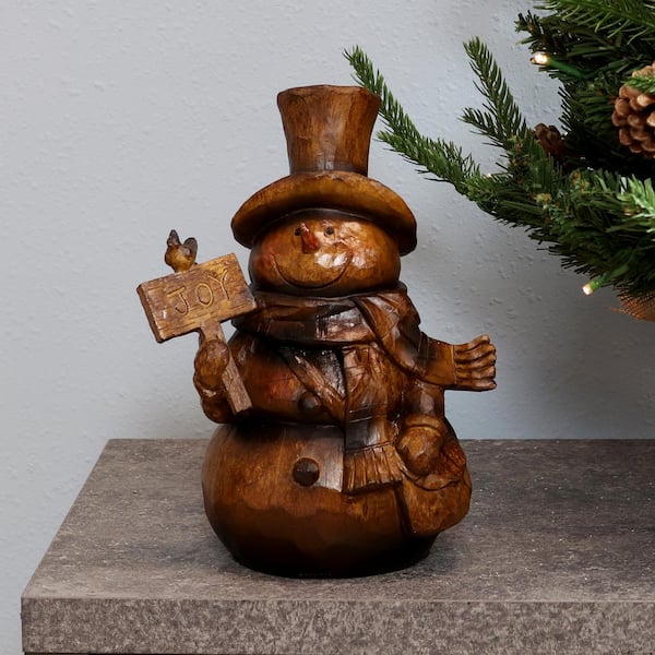 Sunnydaze Decor 13-in Figurine Santa Christmas Decor in the