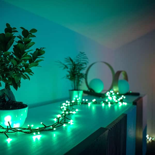 Avatar Controls Fairy 65.6 ft. 132 LED Dreamcolor Smart String Multi-Color Lights Christmas Lights with IR Remote