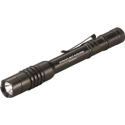 ProTac 5.62 in. Aircraft Aluminium LED Flashlight Uses 2 AAA Cell Batteries in Black