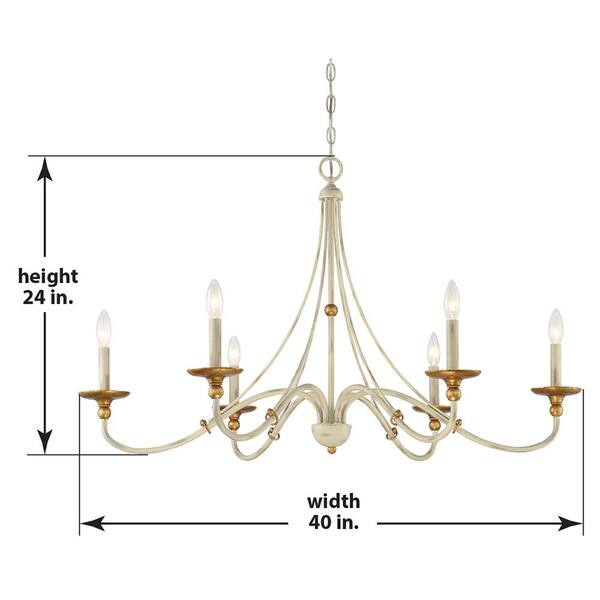 Gilded Gold Leaf Chandelier, House Of Chandeliers Reviews