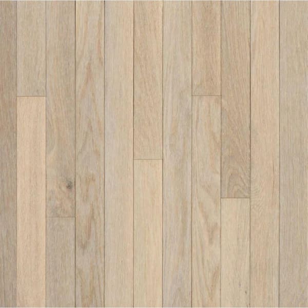 Bruce Take Home Sample - American Originals 5 in. W x 7 in. L Sugar White Oak Solid Hardwood Flooring