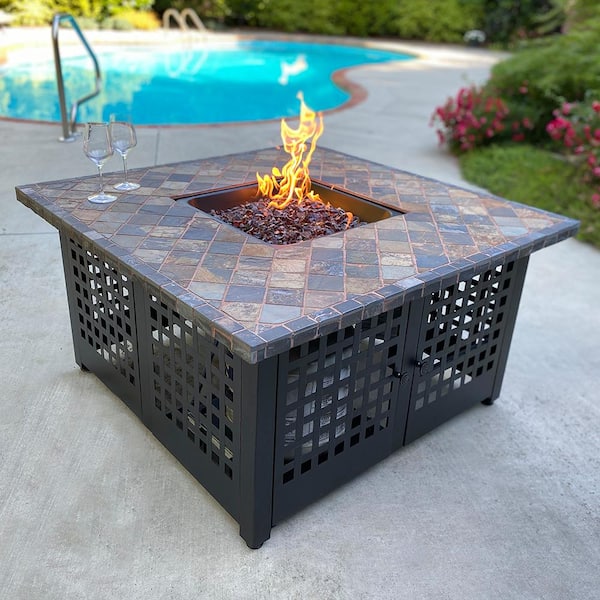 portable fire pit square