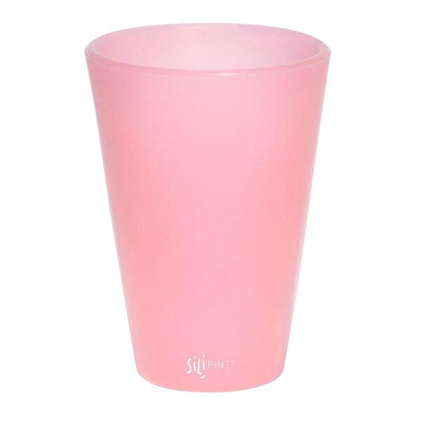 Silipint 16 oz. Silicone Pint Cup in Pink