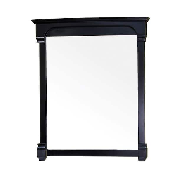 Marvin 42 in. W x 42 in. H Framed Rectangular Bathroom Vanity Mirror in Espresso