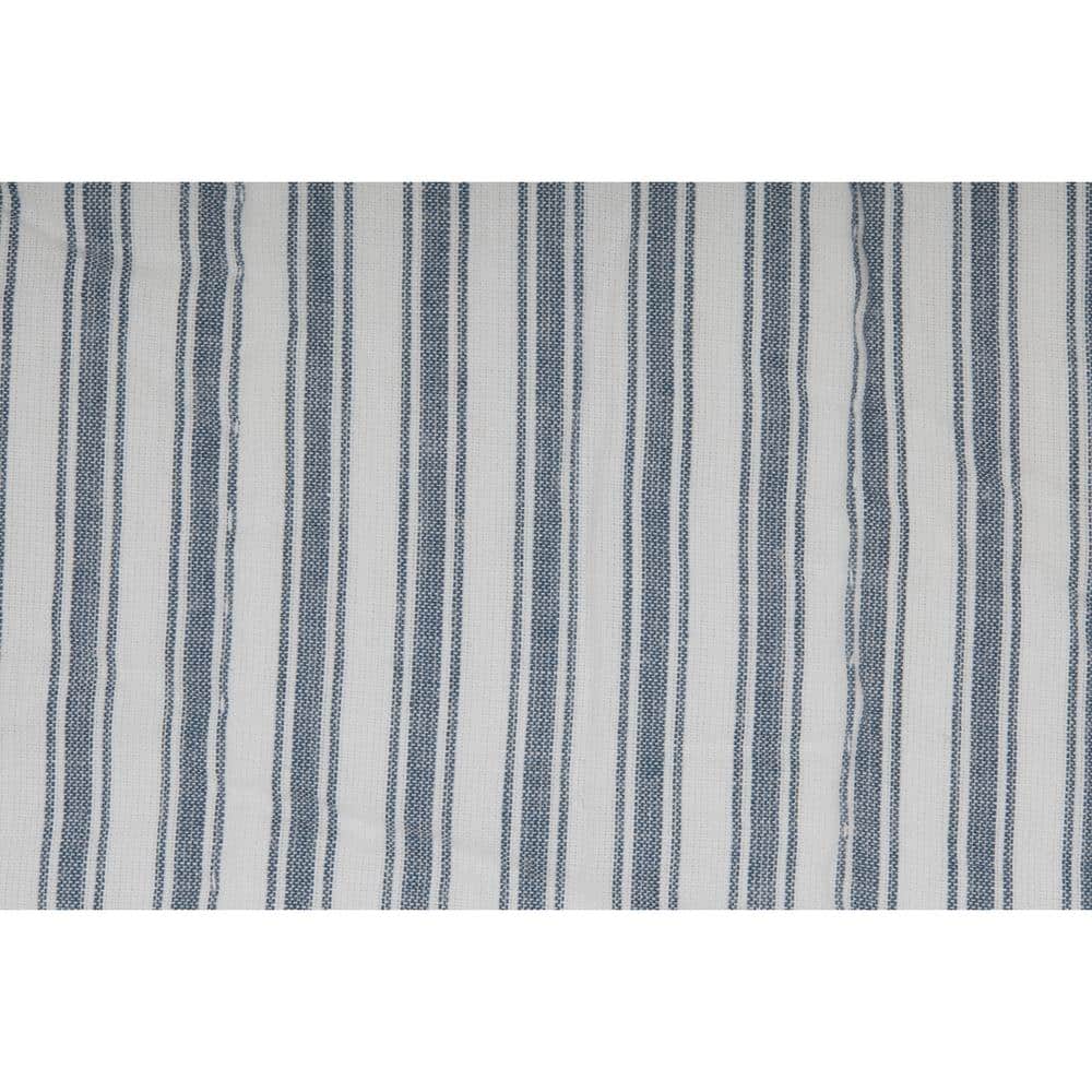 Twin Blue Cotton Reversible Kids Quilt Set