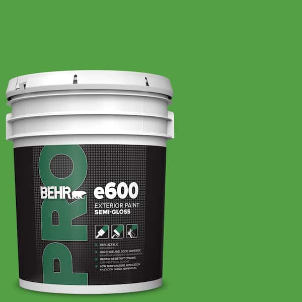 5 gal. #S-G-440 Green Acres Semi-Gloss Exterior Paint