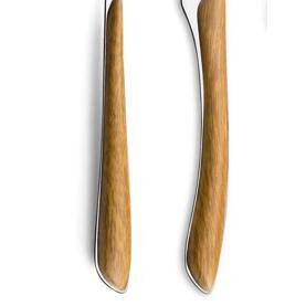 Amefa Natural Clear Wooden Effect 24-Piece Set