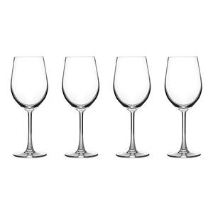 Advantage Glassware Essentials Collection Wine Glasses in White (Set of 4)