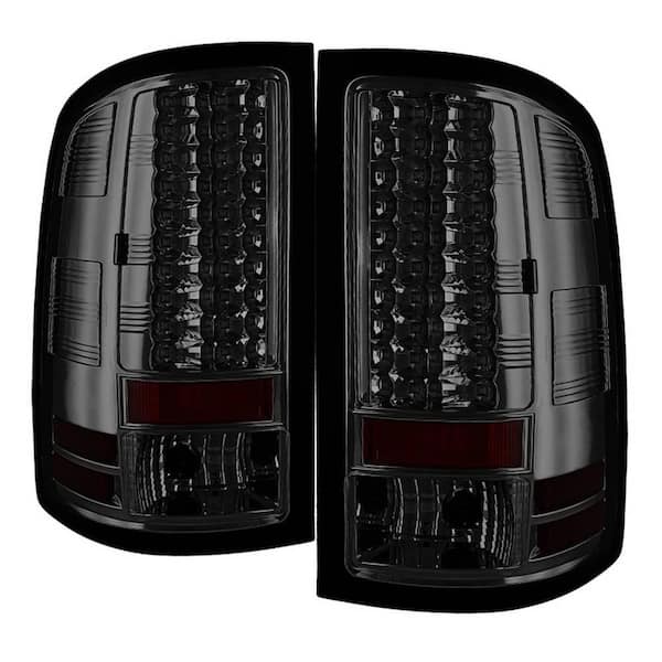 GMC Sierra 1500 07-13 2500HD/3500HD 07-14 (Doesn't fit 3500HD Dually Models) LED Tail Lights - Smoke