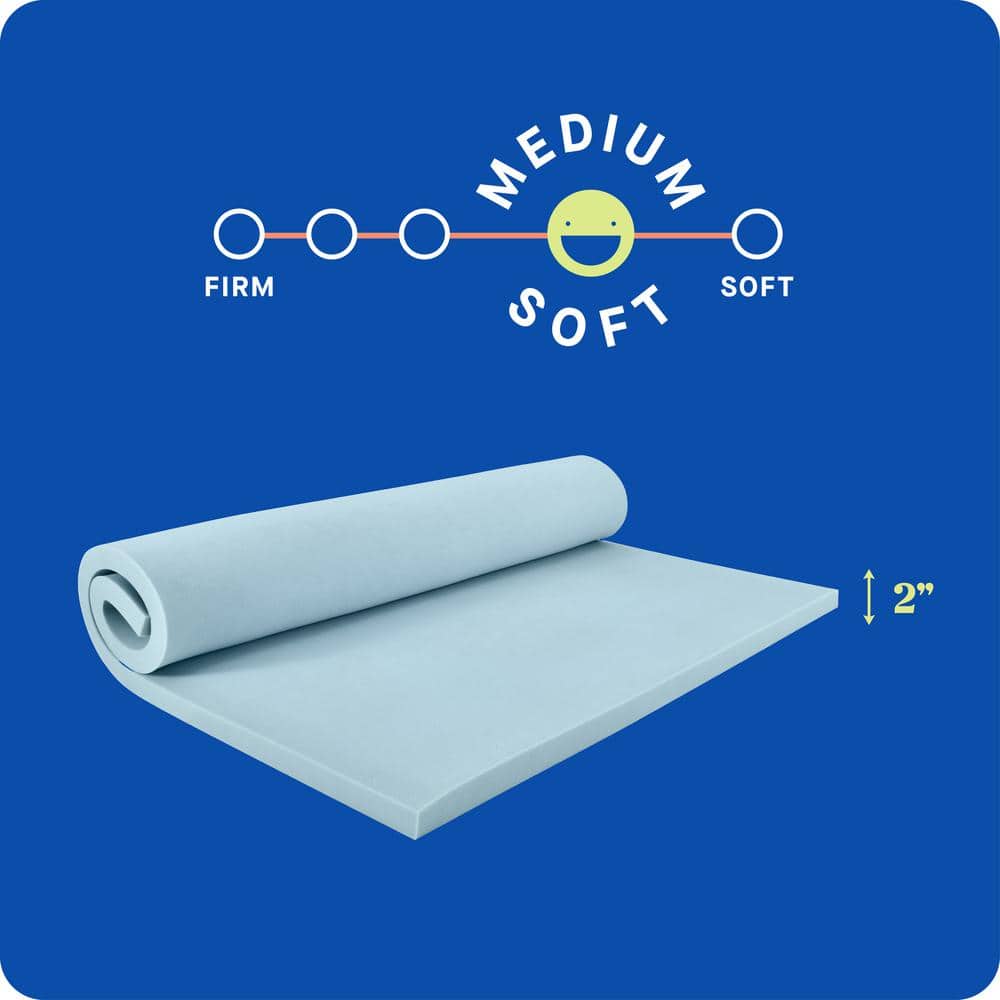Sealy Dreamlife 2” Gel Memory Foam Queen Mattress Topper