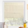 CHICOLOGY Magnetic Roman Shades - Light Filtering Window Treatment, Runway Grey, 31"W X 64"H