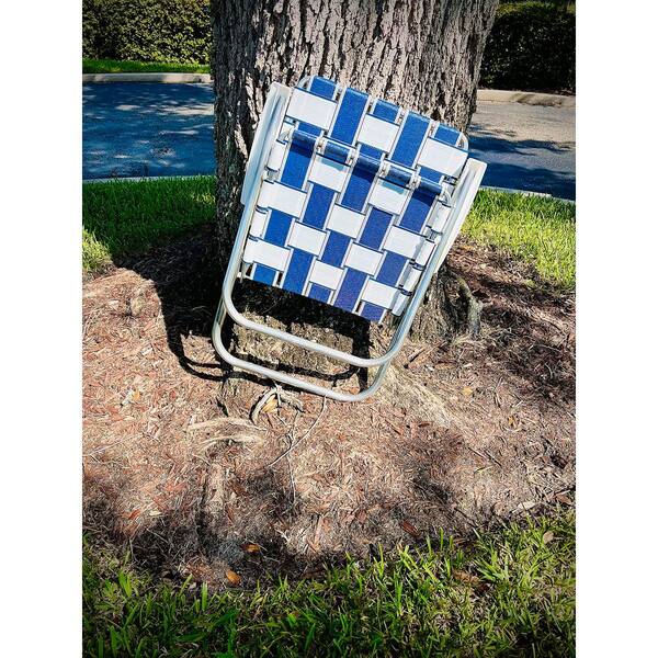 Durable St. Augustine Aluminum Lightweight Stackable Folding Lawn