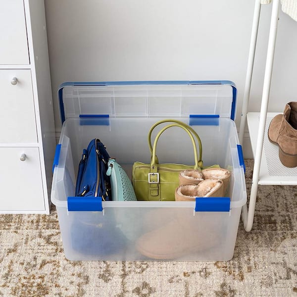 Clear Handbag Storage Organizer for Closet, 3 Packs Acrylic