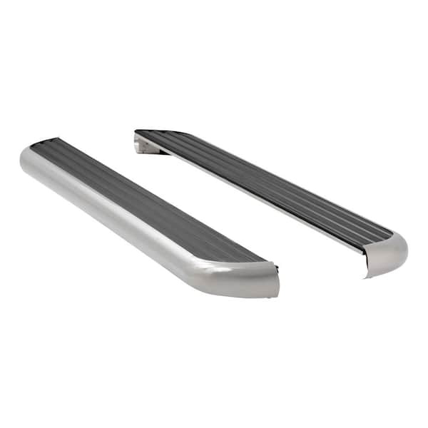 MegaStep 88-Inch Premium Non-Skid Aluminum Running Boards, Select Chevrolet Silverado, GMC Sierra 2500, 3500 HD
