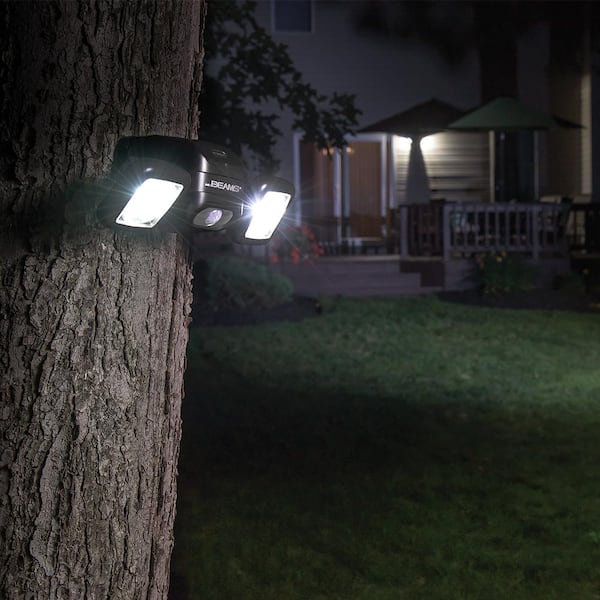 jeg er enig delvist maske Mr Beams NetBright Networked 140° Bronze Outdoor Wireless Motion Sensing  Integrated LED Flood Light (6-Pack) MBN3000-BRN-06 - The Home Depot