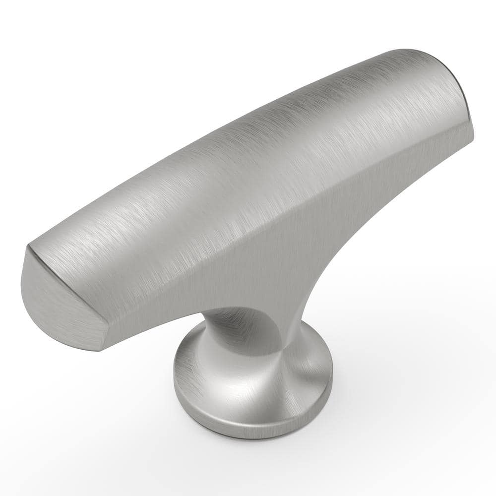 Greenwich Stainless Steel Modern Bar Knob with Mounting Hardware