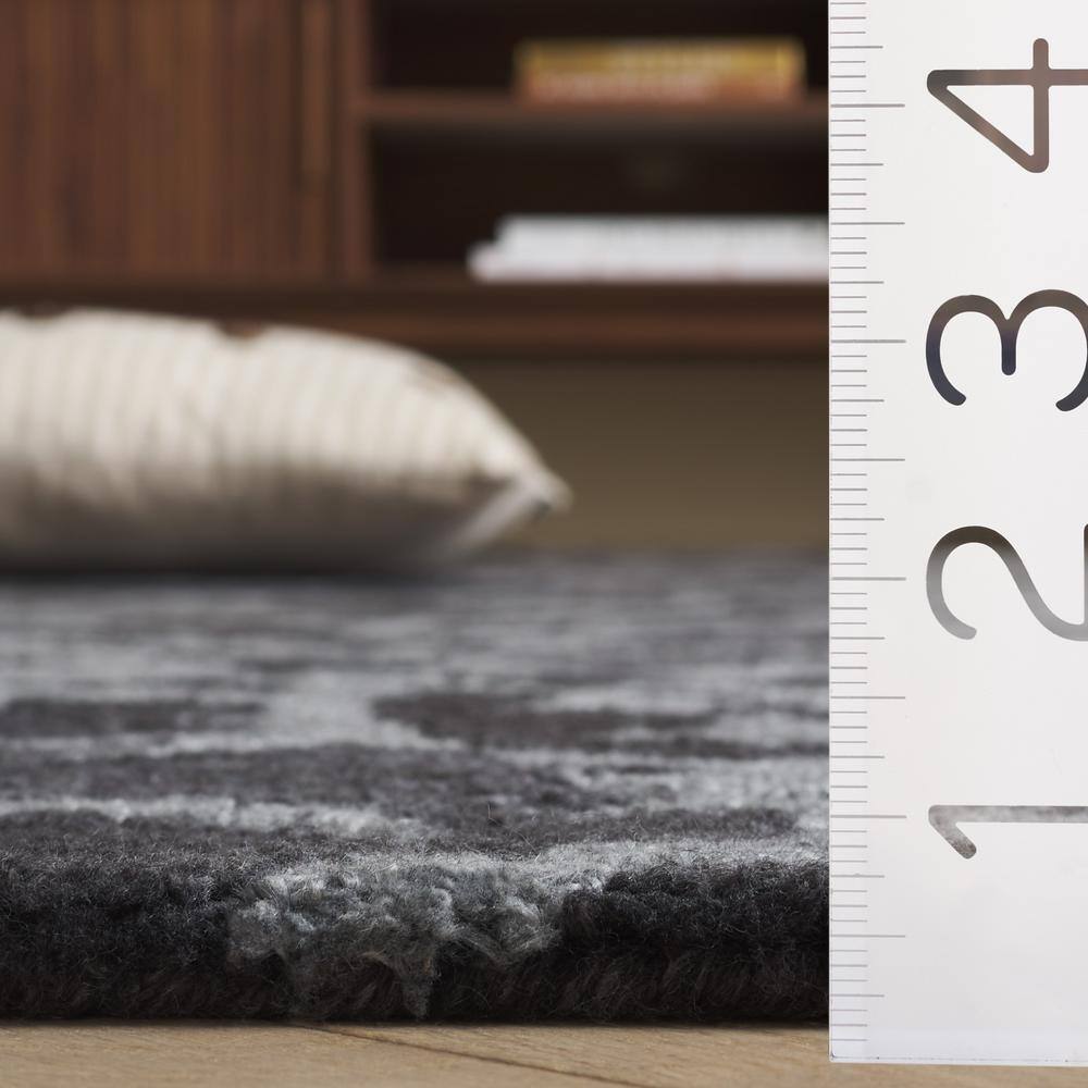 Anatolia Gray Hand Tufted Wool 8' x 10' Area Rug
