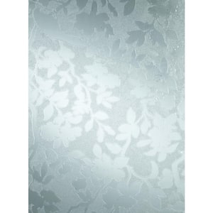 Spring 26 in. x 59 in. Home Decor Static Cling Window Film