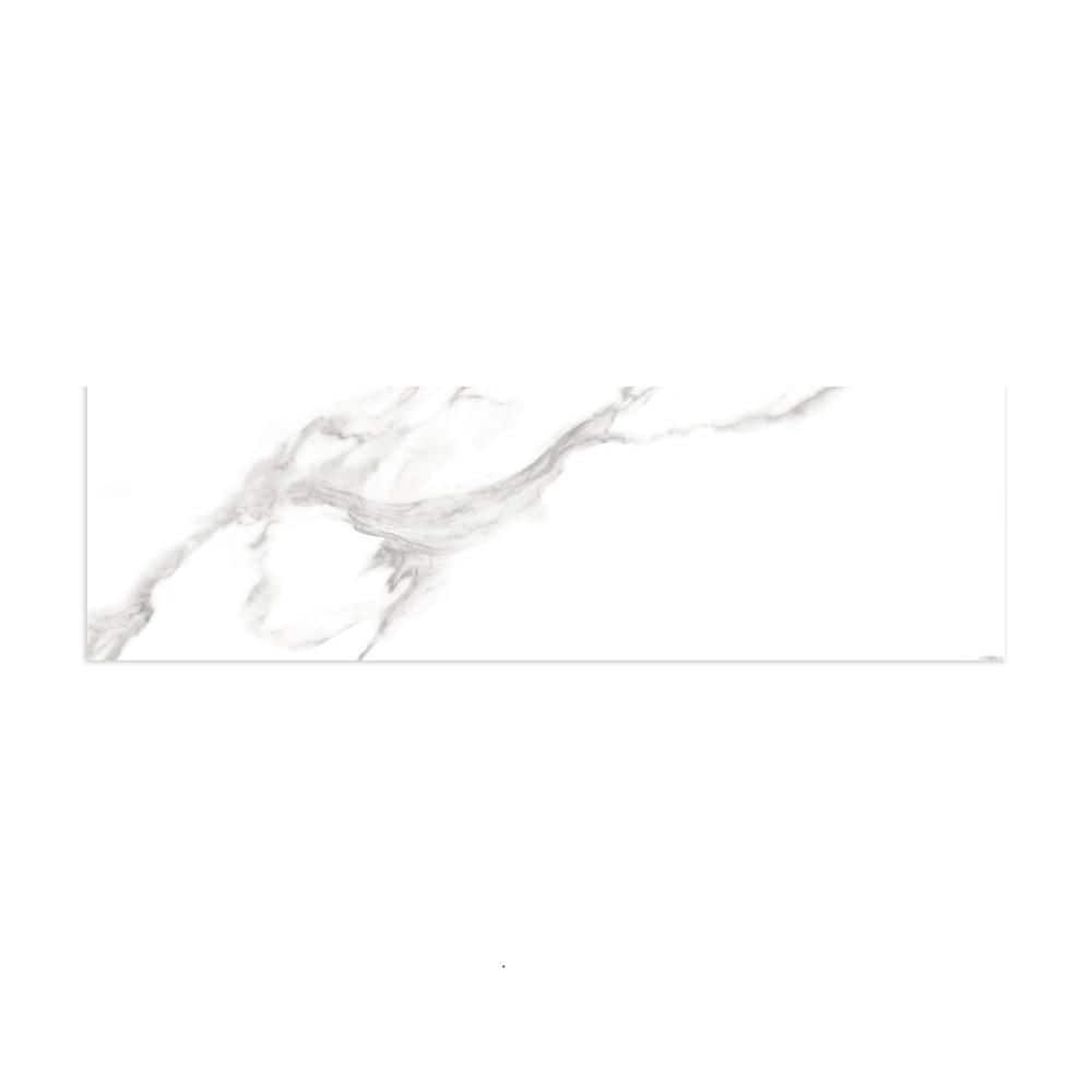 Take Home Tile Sample - Statuario White 3 in. x 6 in. Textured Matte Subway Porcelain Wall and Floor Tile Sample price history on PriceWatchPro