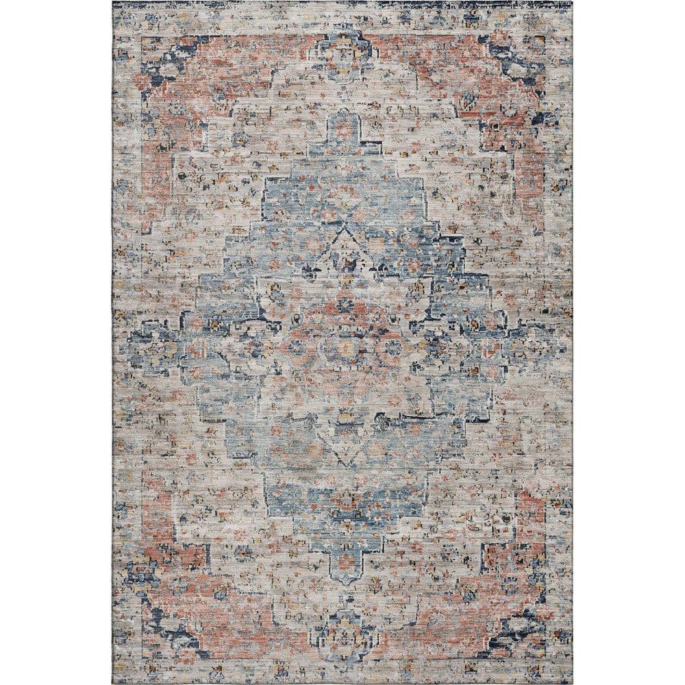 Addison Rugs Mayfield Premium Machine Washable Abstract AMF1832 Beige 10 ft. x 14 ft. Area Rug