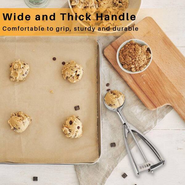 Lynzavix Cookie Scoop Set-Small/1 Tbsp, Medium/2 Tbsp, Large/3