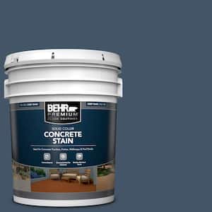 5 gal. #PFC-60 Deep Galaxy Solid Color Flat Interior/Exterior Concrete Stain