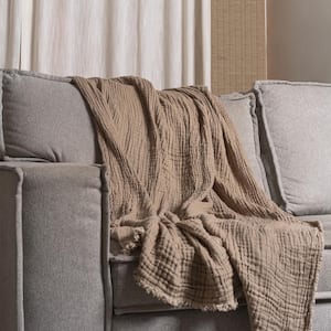 Truly Soft Cozy Knit Throw Light Blue Polyester 1-Piece 50 x 70 Throw  Blanket TH5553LB-9100 - The Home Depot