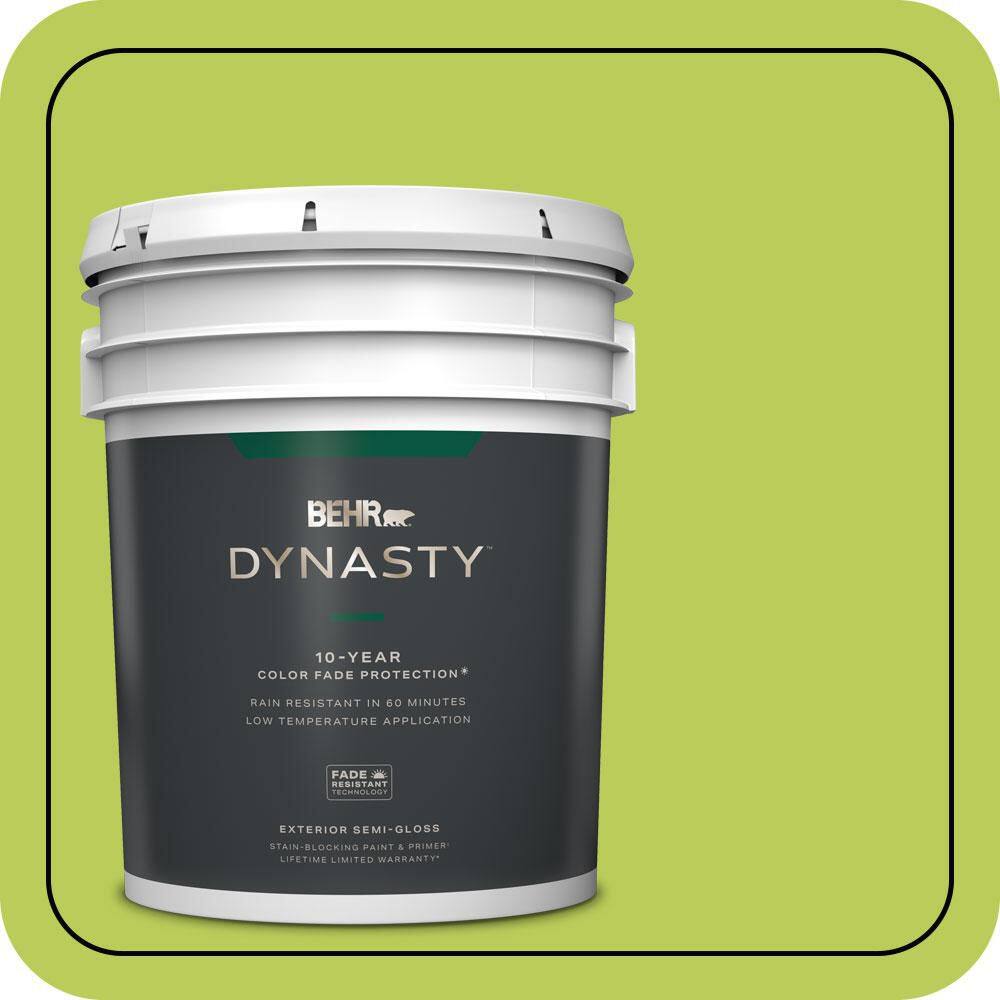 5 gal. #410B-5 Hidden Meadow Semi-Gloss Exterior Stain-Blocking Paint & Primer price history on PriceWatchPro