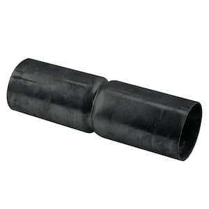 1-3/8 in. x 6 in. Galvanized Chain Link Fence Black Long Top Rail Sleeve