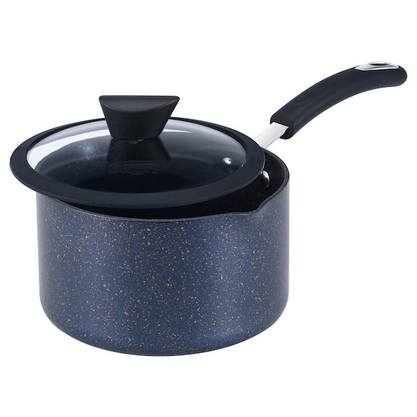  The All-In-One Stainless Steel Sauce Pan by Ozeri, with a 100%  PFOA and APEO-Free Non-Stick Coating developed in the USA