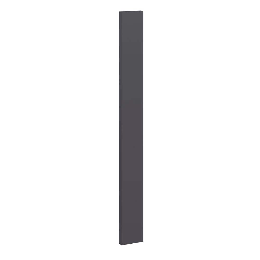 Washington Franklin Hargrove 96 in. W x 6 in.D x 0.75 in. H in Valiant Onyx